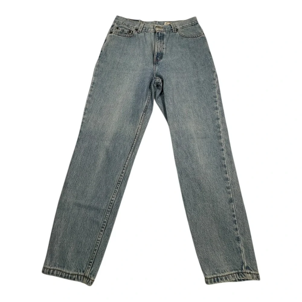 Levi‎ Strauss Co 512 Jeans Light Wash Denim Straight Leg Mens Size 30x32